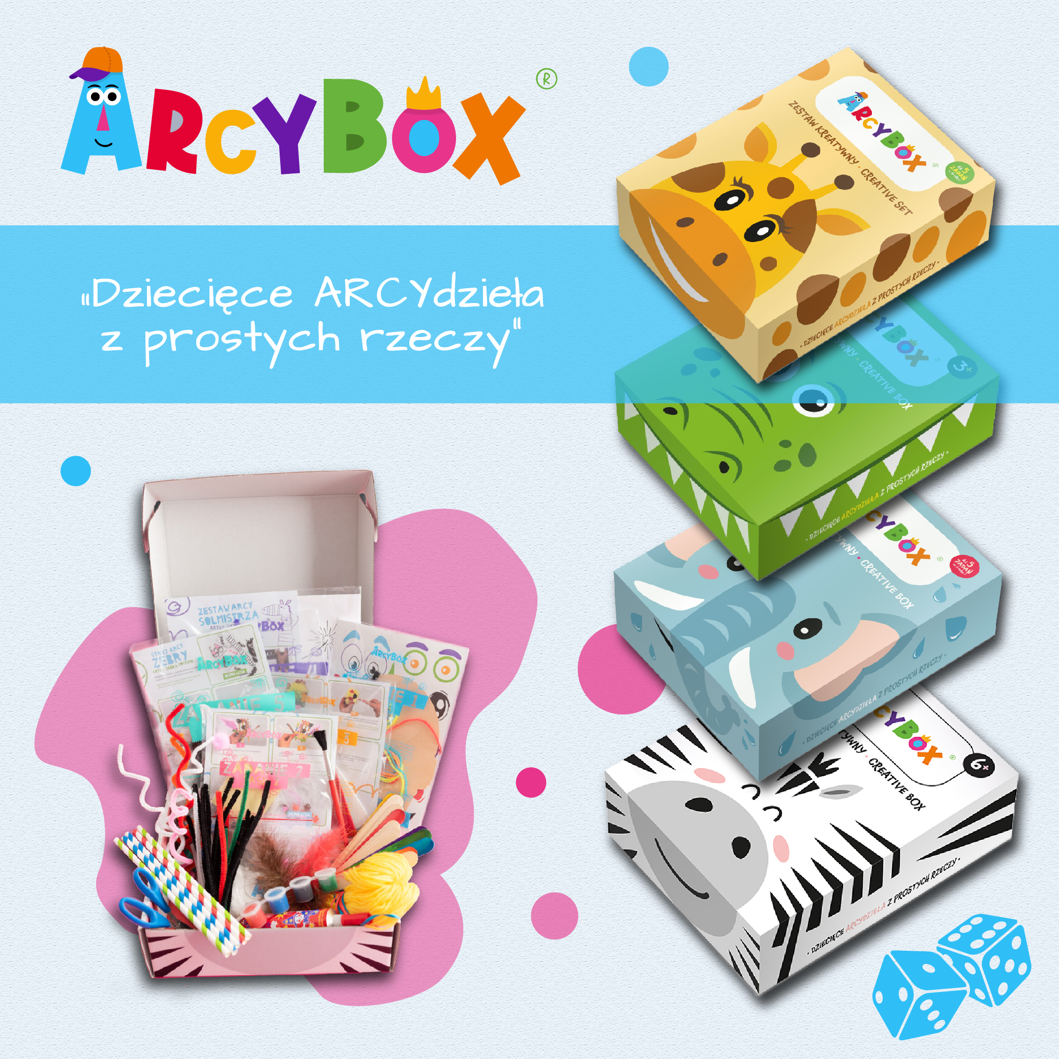 ARCYBOX - rozbudź kreatywność u swojego dziecka