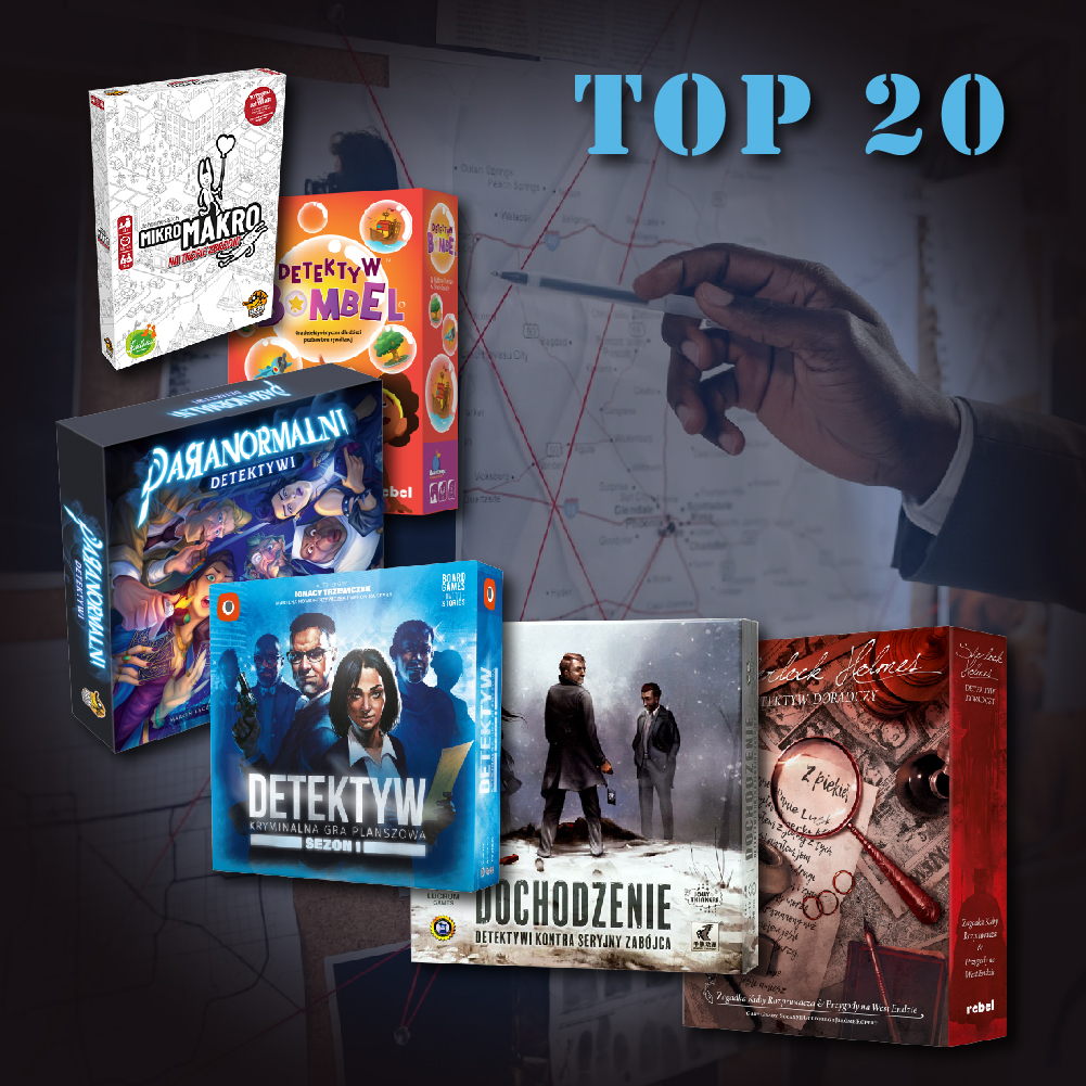Stań się detektywem - TOP 20 gier o tematyce detektywistyczno-kryminalnej 