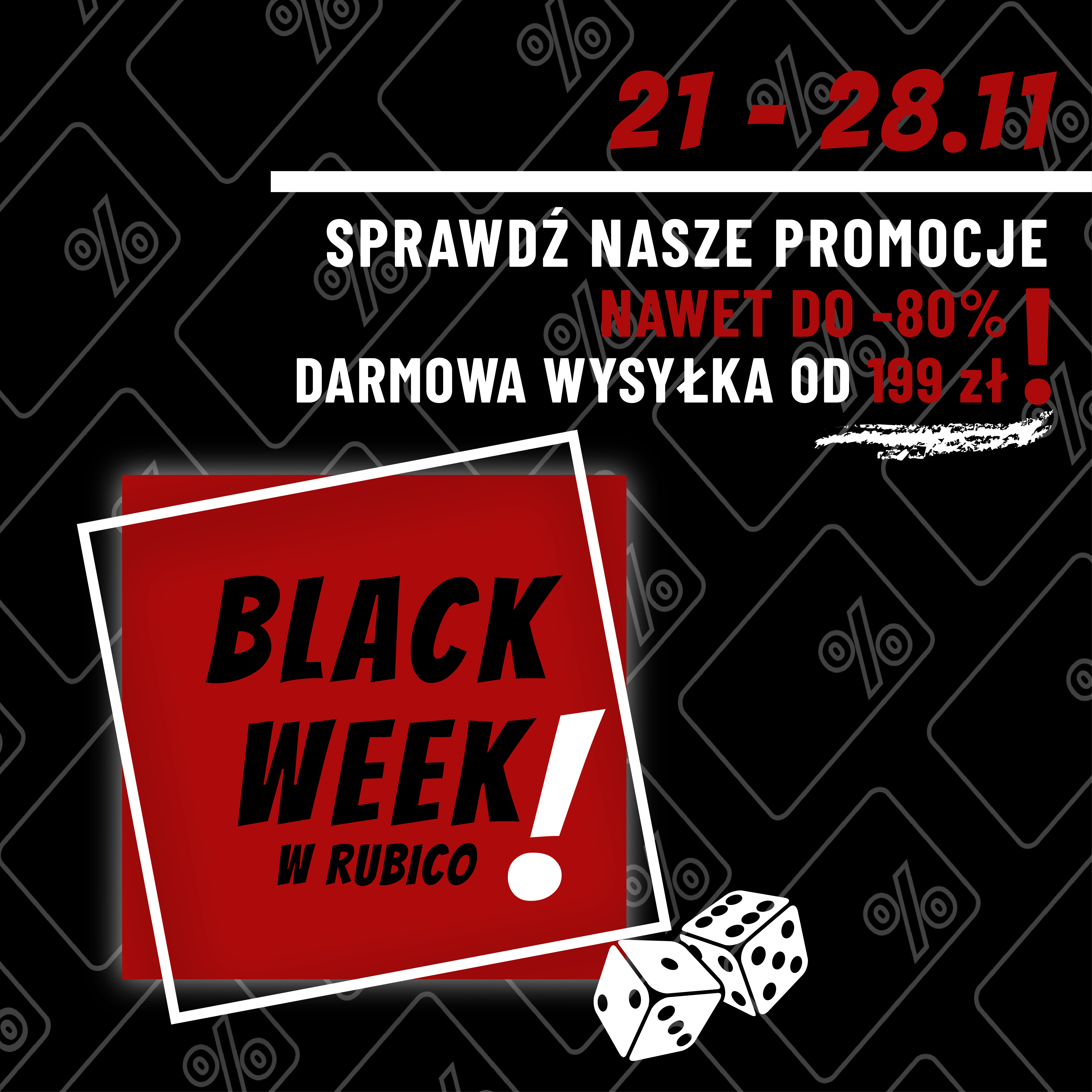 BLACK WEEK W RUBICO!