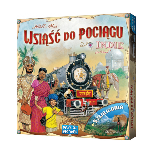 Wsiąść do Pociągu: Indie i Szwajcaria