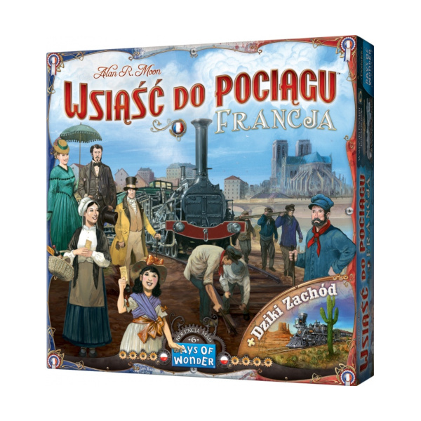 Wsiąść do Pociągu: Francja i Dziki Zachód