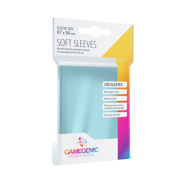 Soft CCG Sleeves (67x94 mm)