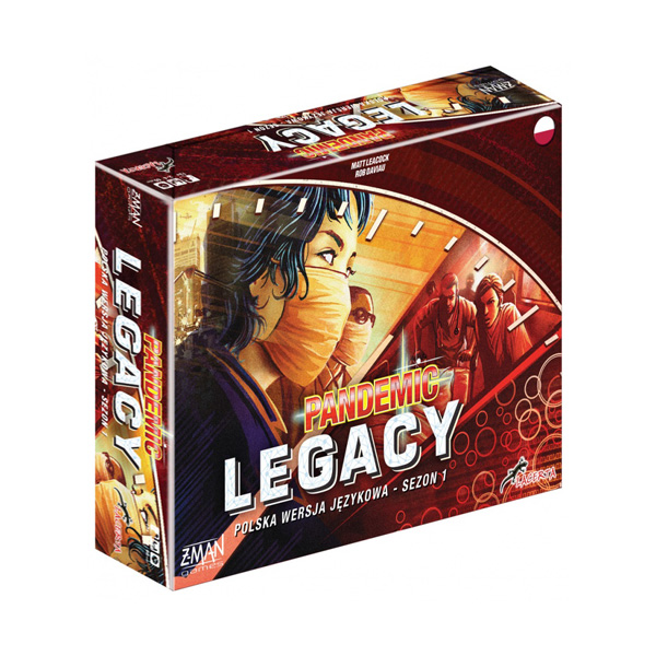 Pandemic Legacy: Sezon 1 - Edycja Czerwona