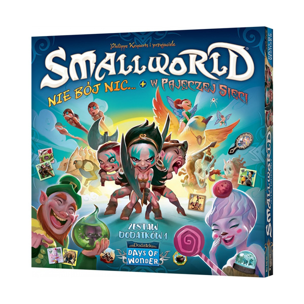 Small World: Zestaw dodatków 1 - Nie bój nic + W pajęczej sieci